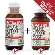 ADAPTAVIR IMMUNE SUPPORT*, 2020 FORMULA. COMPLETE. BOTH TONIC AND BOOST AT LOW PRICE. PROVIDING OPTIMAL IMMUNE SUPPORT* PROMOTING HEALTHY INFLAMMATORY RESPONSE* UNIQUE BLENDS. ULTRA FAST-ACTING. EASILY ABSORBED SUPER CONCENTRATED. HUGE POTENCY ANTIOXIDANT SUPPORT. TONIC: EUROPEAN BOTANICAL QUALITY BOOST: COMBINES 10 SUPPLEMENTS INTO 1 BOTTLE *These statements have not been evaluated by the FDA. This product is not intended to diagnose, treat, cure or prevent any disease © UrbanHealing 2020. 